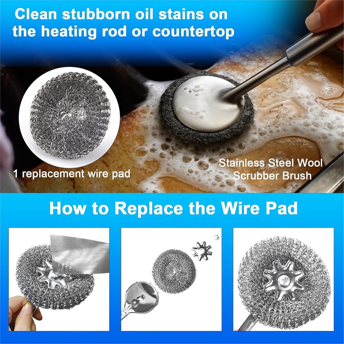 Kitchen Cleaner Commercial - Outils de nettoyage pour friteuses commerciales