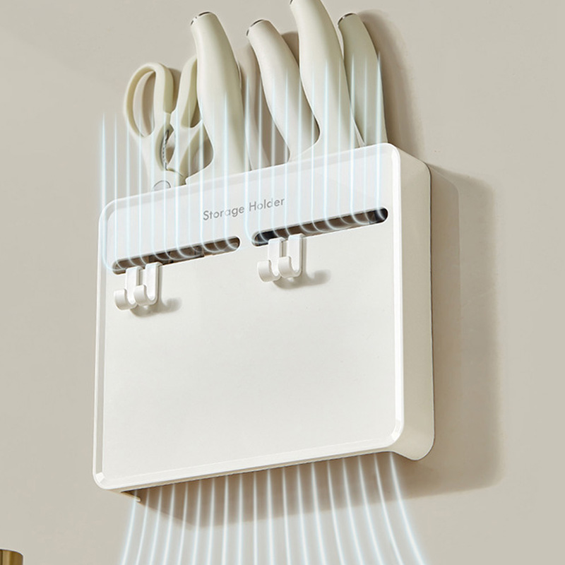 Commercial Kitchen Knife Holder - Porte-couteau de cuisine sans perçage, étagère