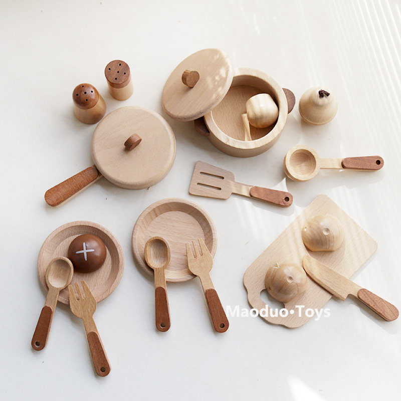 Commercial Kitchen Cooking - Jeu de cuisine en bois de