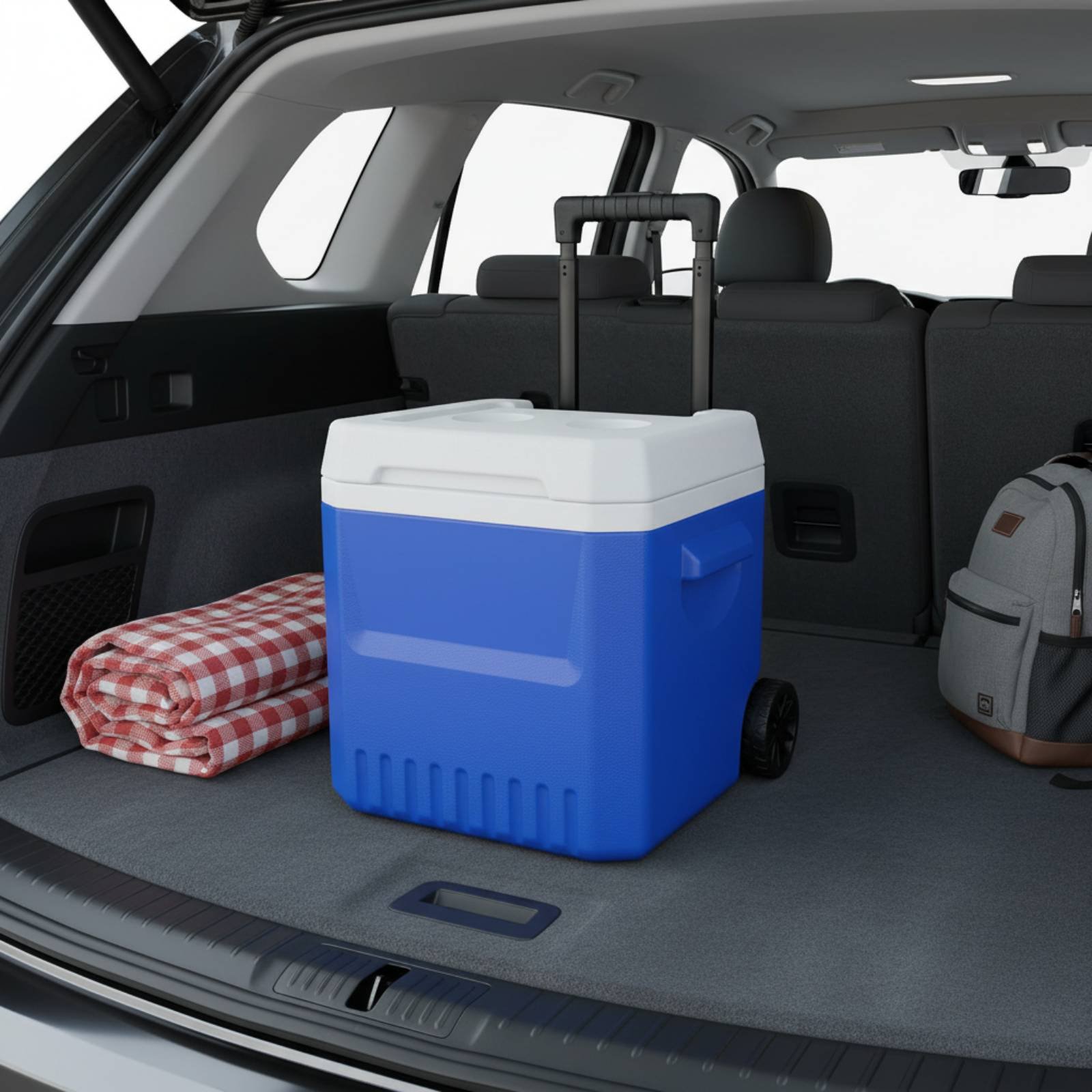 Commercial Chest Freezer - Glacière à roulettes avec isolation en
