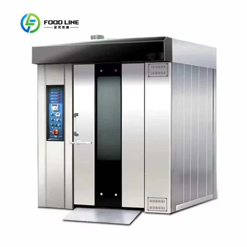 Rotary Bakery Oven - Four rotatif électrique ou à gaz