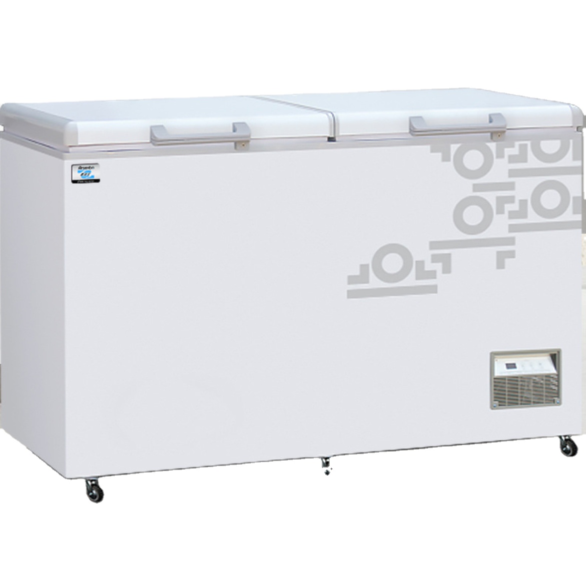 Commercial Chest Freezer - Congélateur coffre électrique commercial lourd d'acier