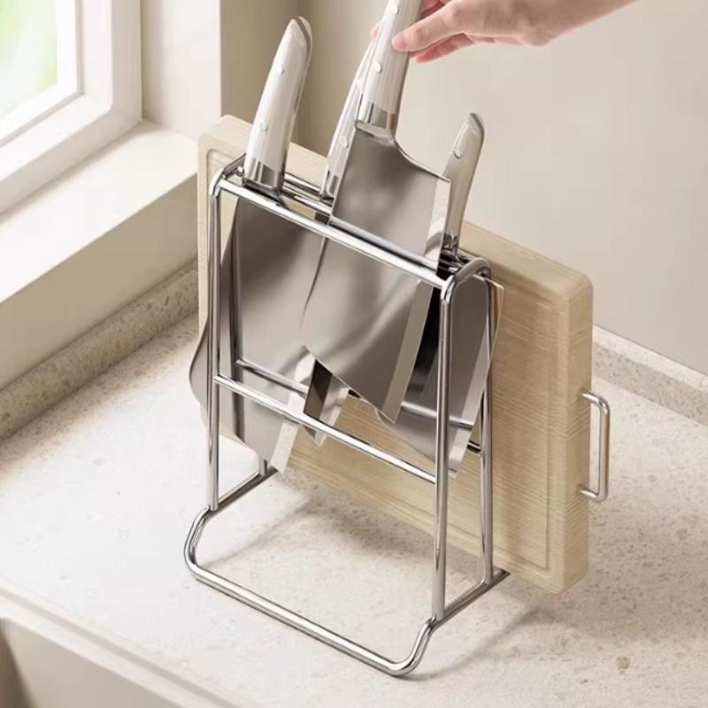 Porte-couteaux en acier inoxyd - Commercial Kitchen Knife Holder avis et prix