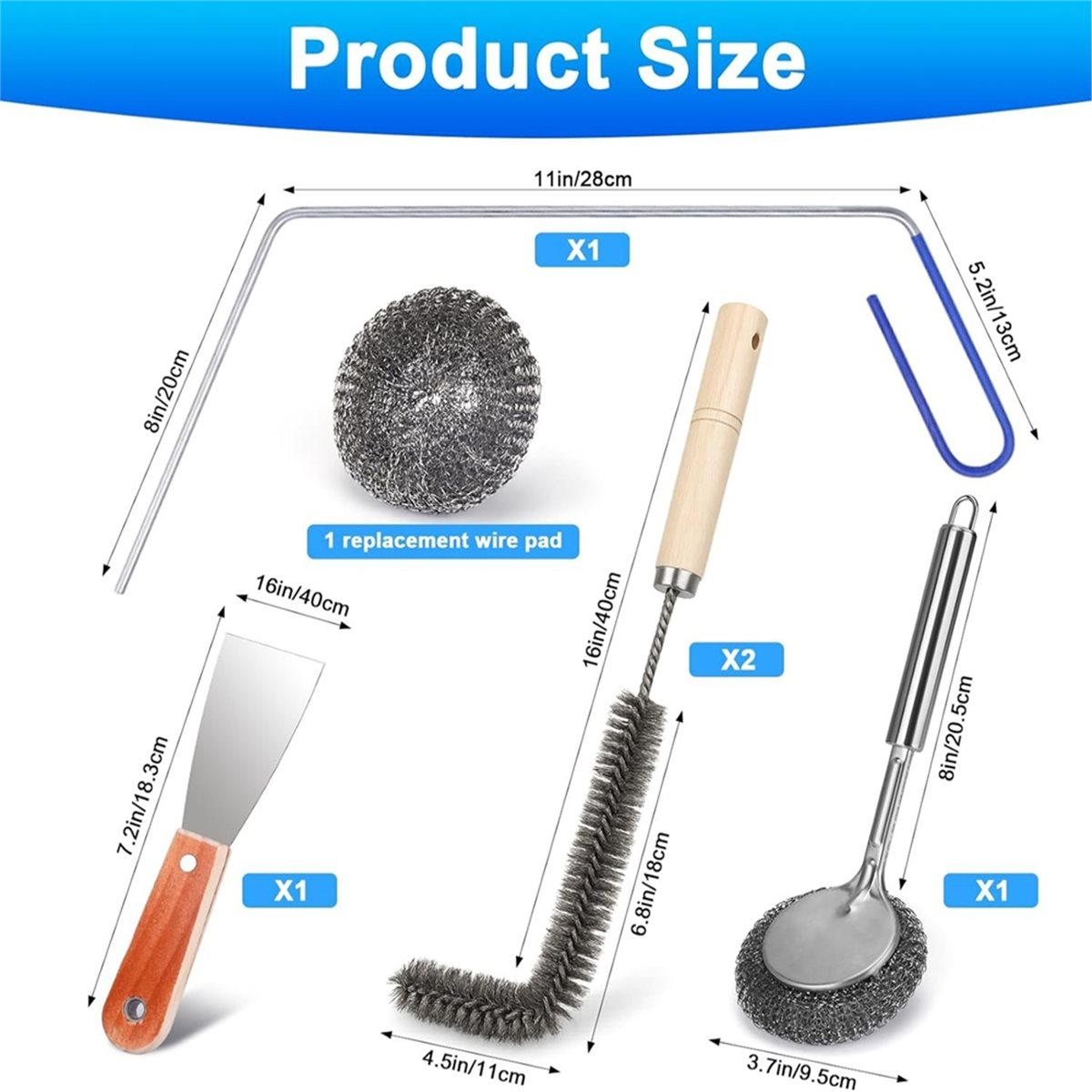 Outils de nettoyage pour frite - Kitchen Cleaner Commercial avis et prix