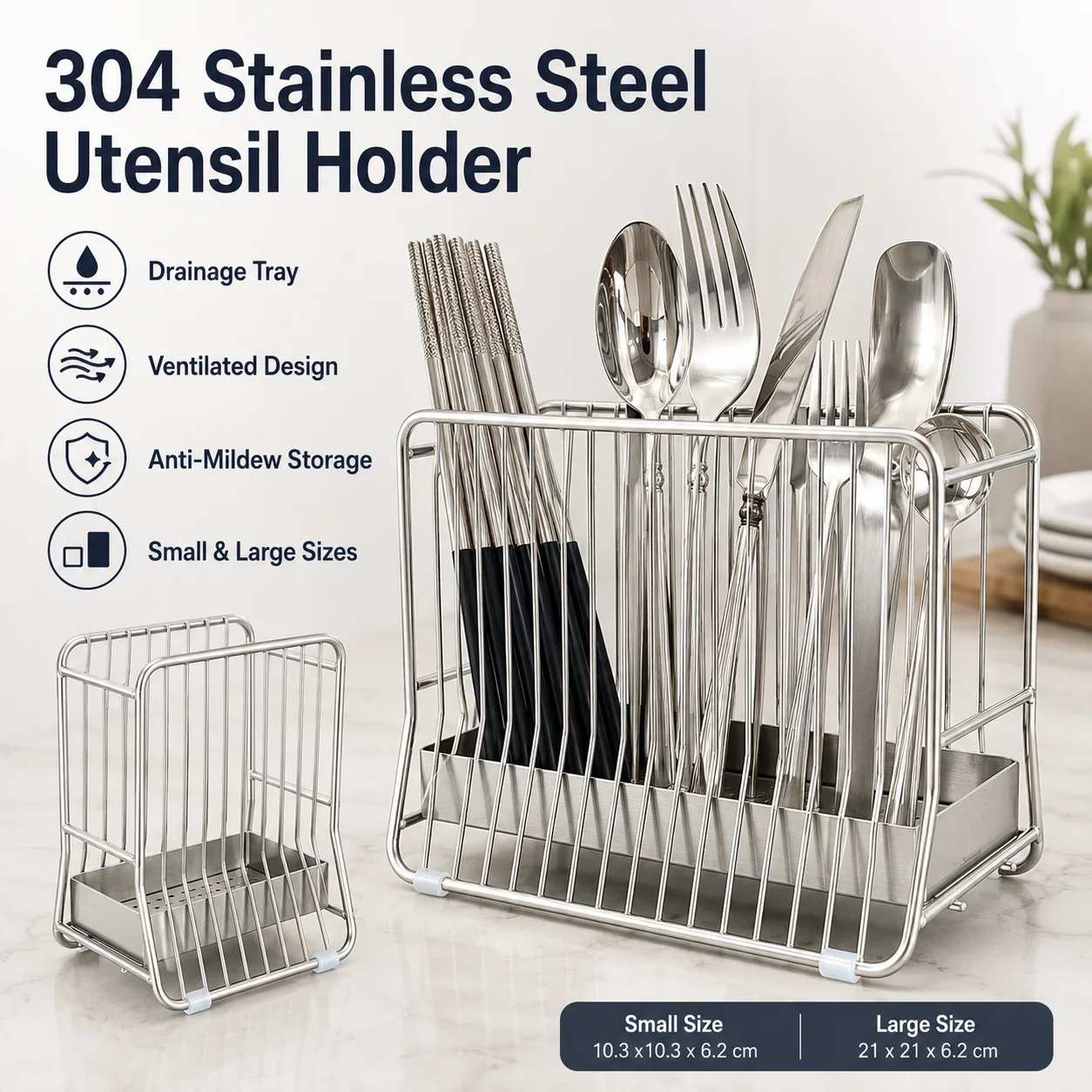 Support à baguettes en acier i - Commercial Kitchen Knife Holder avis et prix