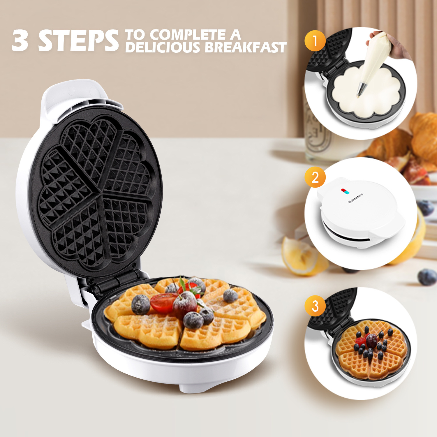 Moules à gaufres électriques p - Waffle Maker Commercial avis et prix