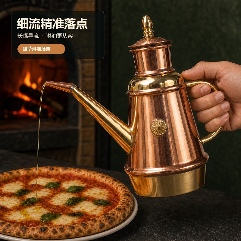 Pot à huile en cuivre fait mai - Commercial Kitchen Oven avis et prix