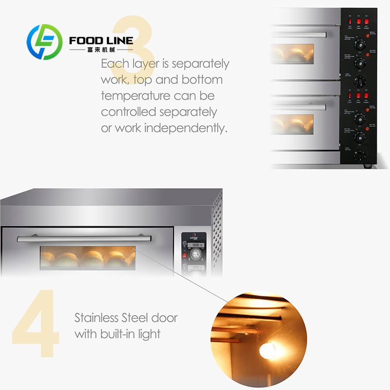 Plateau de taille personnalisé - Rotary Bakery Oven avis et prix