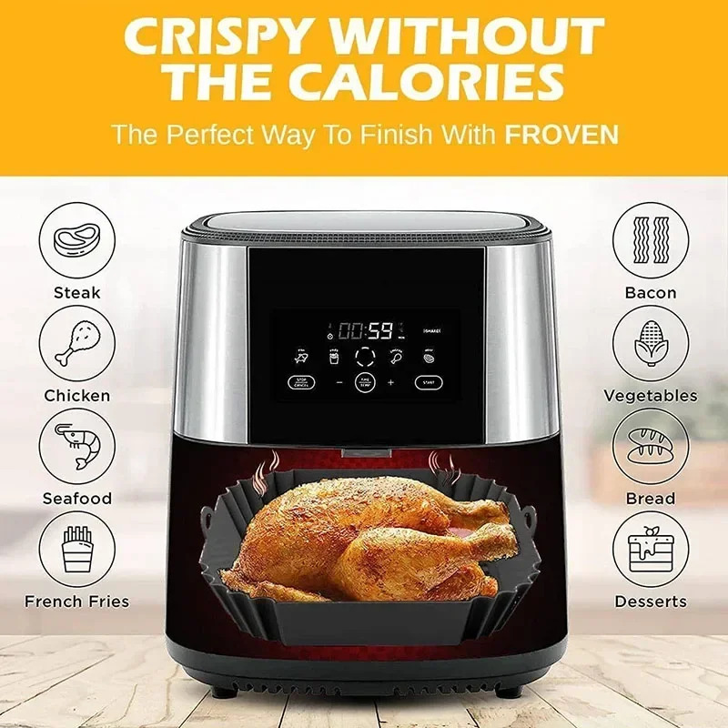 Panier de friteuse à Air en Si - Commercial Kitchen Cooking avis et prix