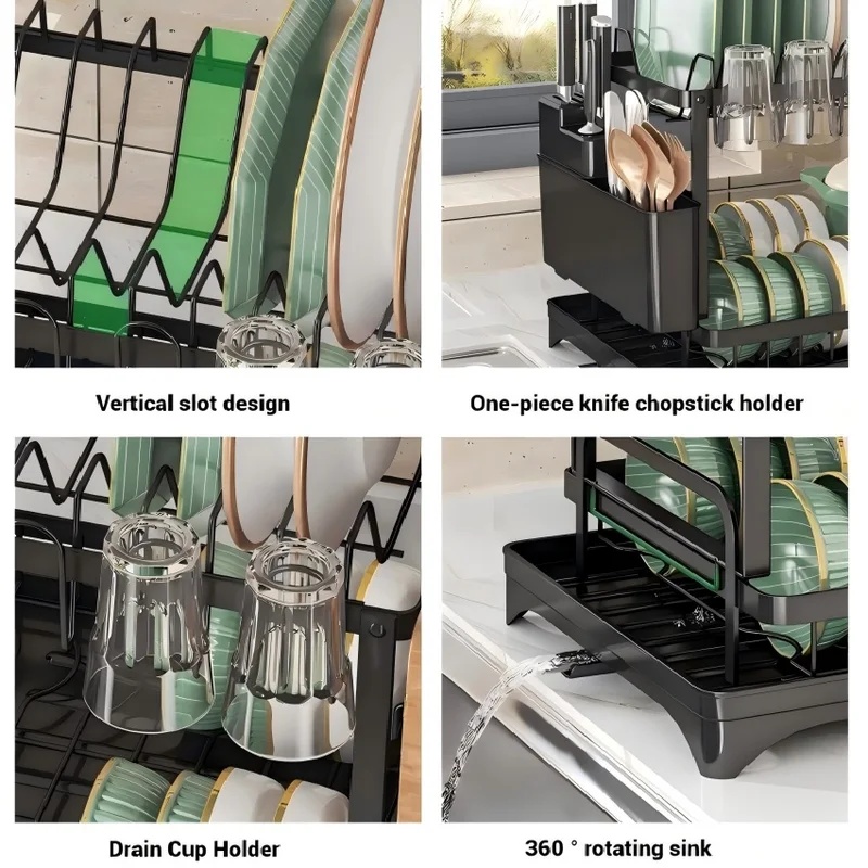 Égouttoir à vaisselle à 2 nive - Commercial Kitchen Knife Holder avis et prix