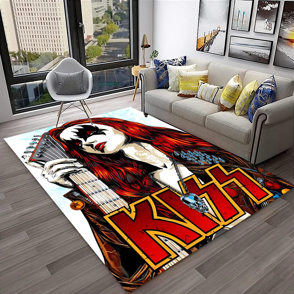 Tapis rétro KISS Rock Band pou - Commercial Kitchen Mats avis et prix