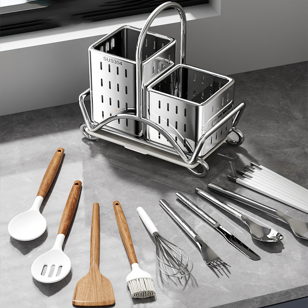 Organisateur de couverts de cu - Commercial Kitchen Knife Holder avis et prix