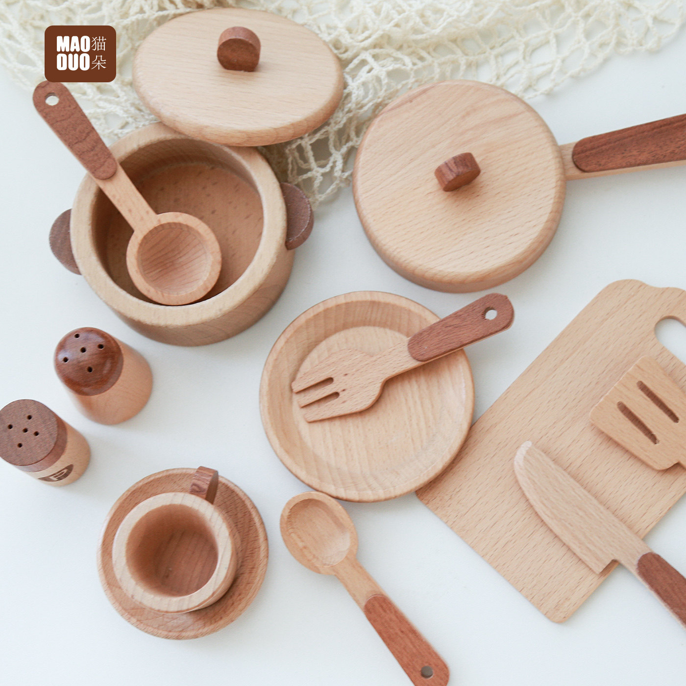 Jeu de cuisine en bois de hêtr - Commercial Kitchen Cooking avis et prix