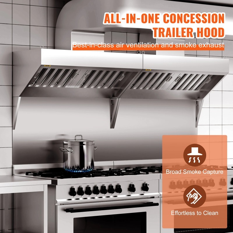 Hotte de cuisine professionnel - Commercial Kitchen Vent avis et prix
