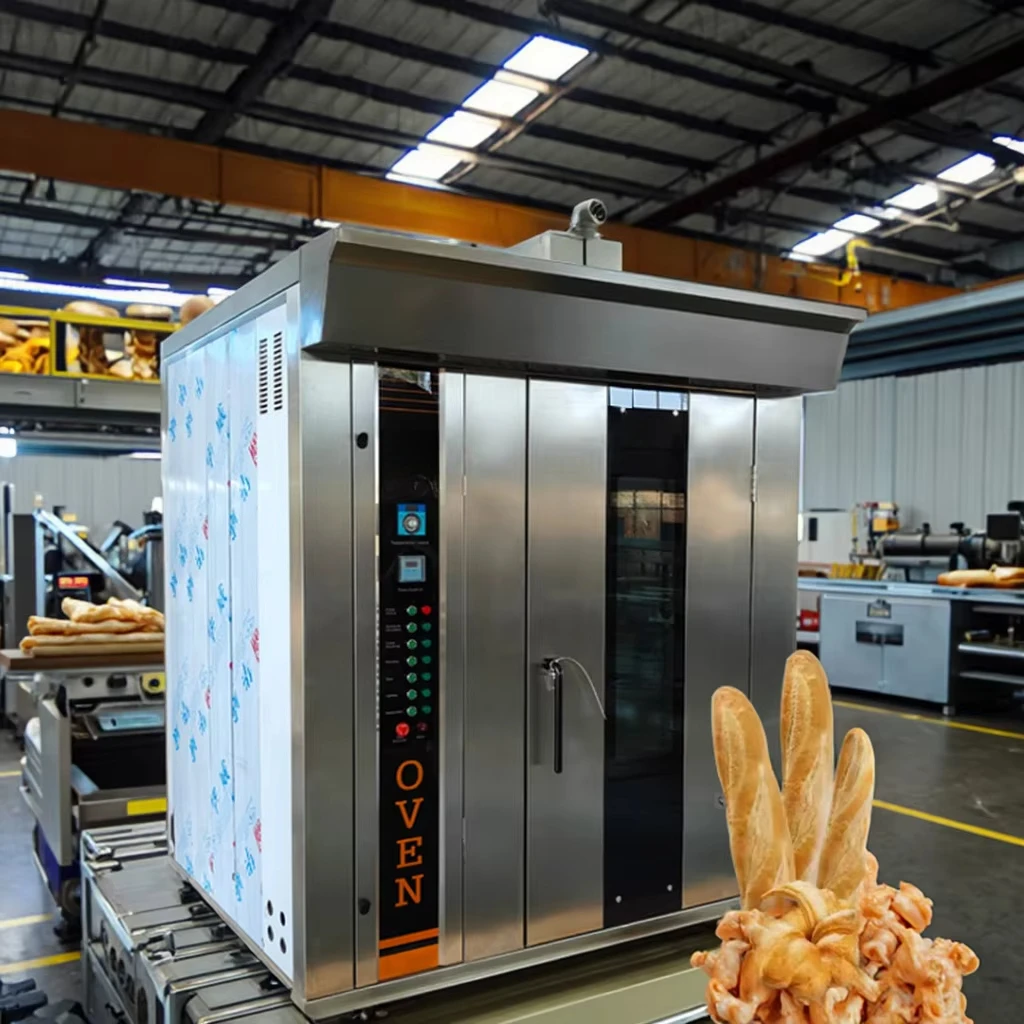 Four rotatif industriel à gaz  - Rotary Bakery Oven avis et prix