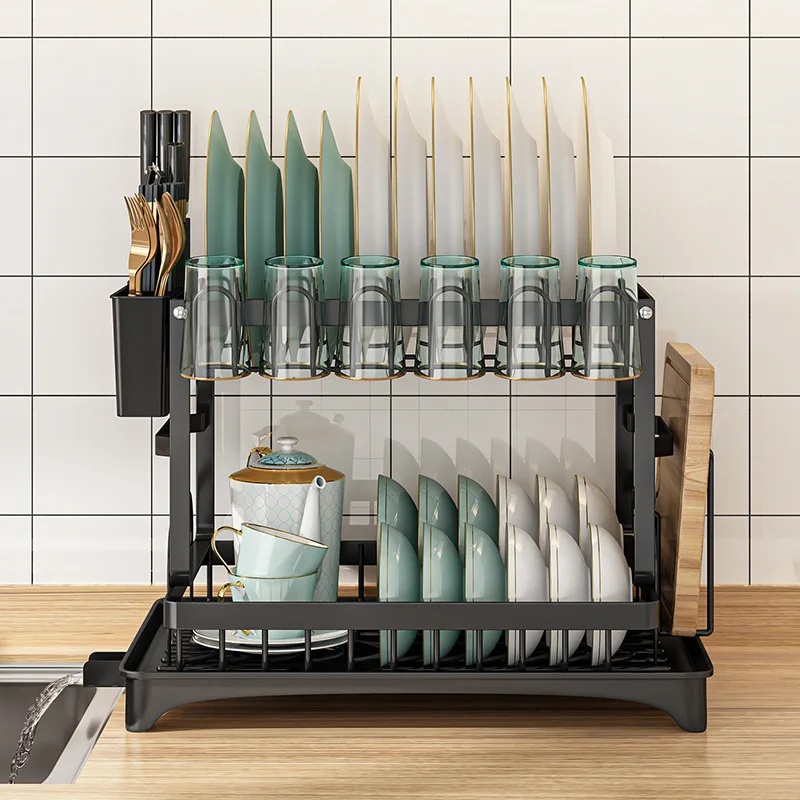 Égouttoir à vaisselle à 2 nive - Commercial Kitchen Knife Holder avis et prix