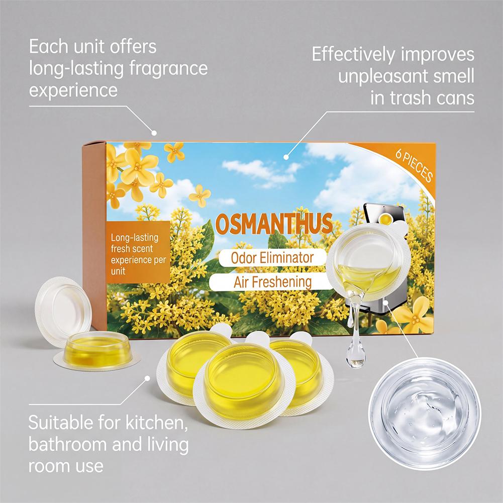 Lot de 6 désodorisants en gel  - Commercial Kitchen Bin avis et prix